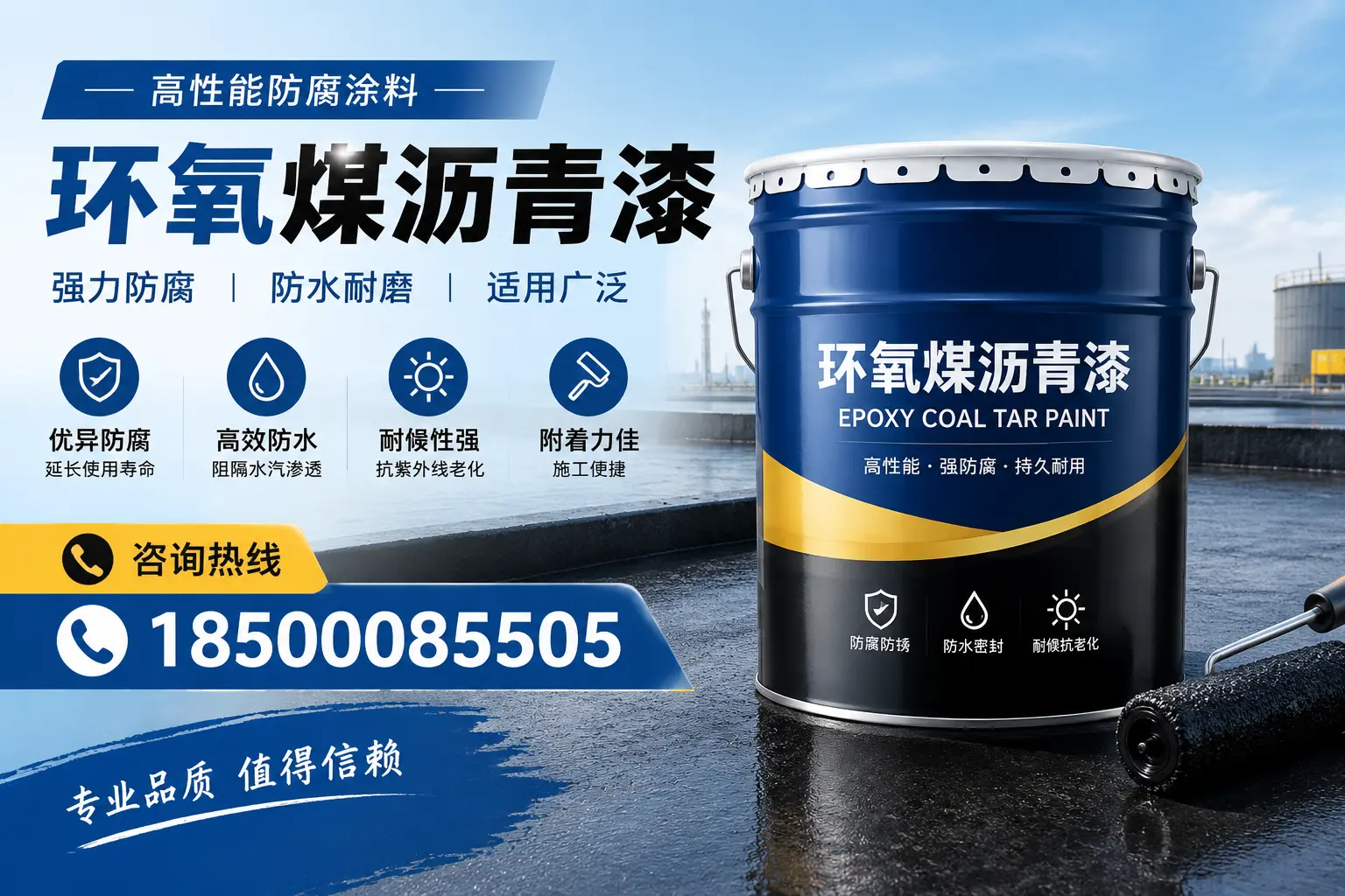 环氧煤沥青漆的主要成分与功能,新乐用户深度了解