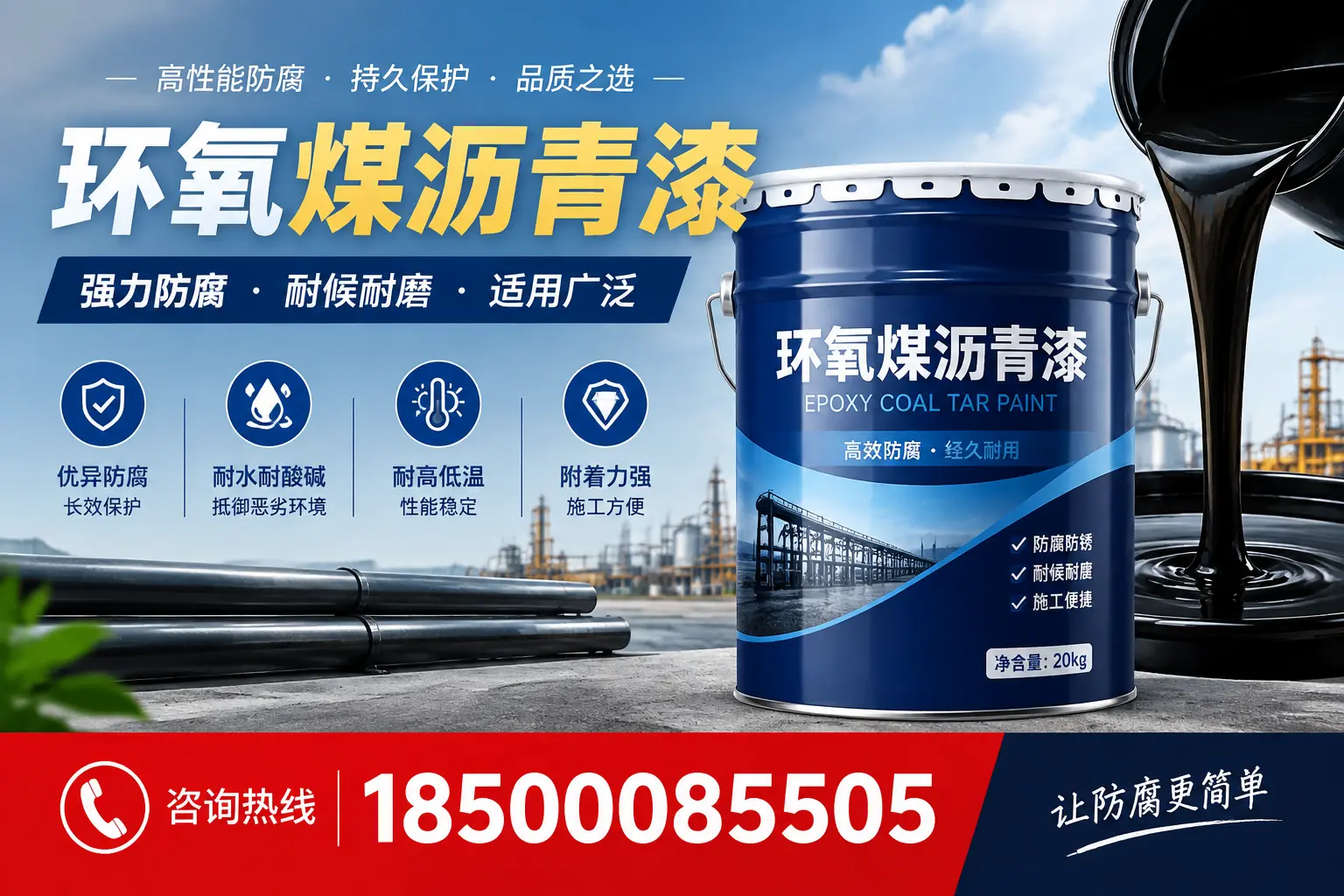 环氧煤沥青漆在不同气候条件下的表现分析，新乐适用性